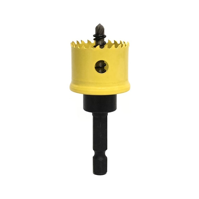 Прочная тонкостенная сверло-пила с шестигранным хвостовиком