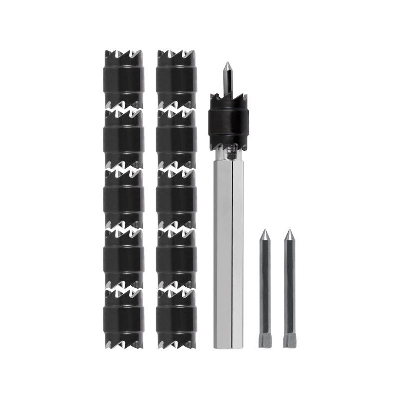 Двустороннее вращающееся сверло для удаления точечных сварных швов из быстрорежущей стали