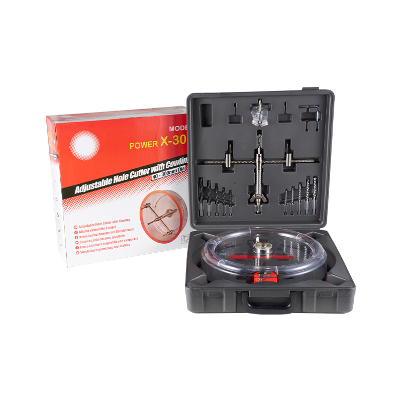 Комплект регулируемой кольцевой пилы 40-300 мм с кожухом