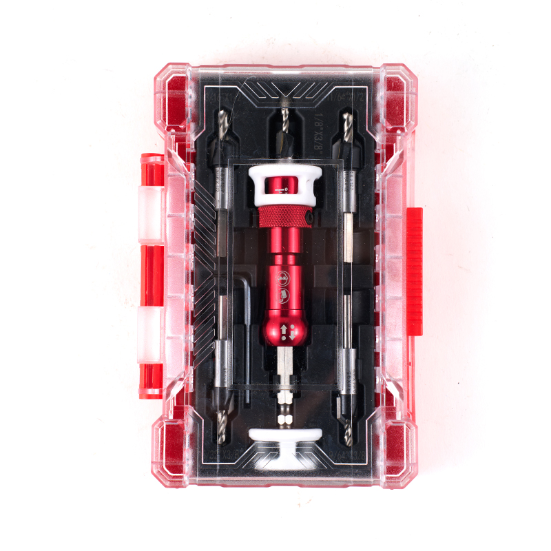 Регулируемое ограничительное зенковочное сверло с ограничителем глубины